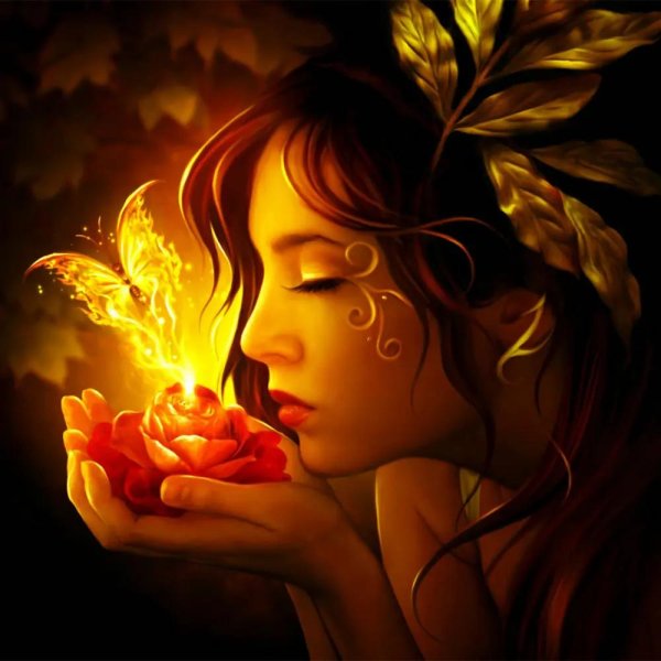 девушка фэнтези