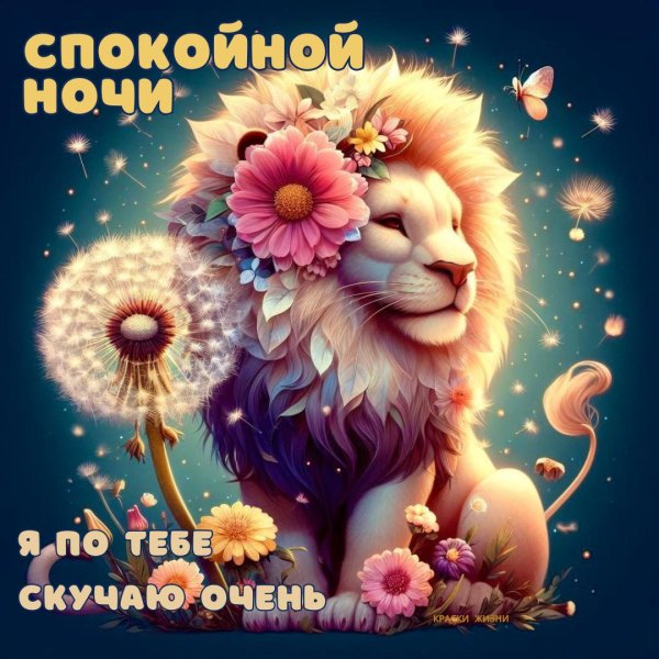 спокойной ночи открытки новые 2024