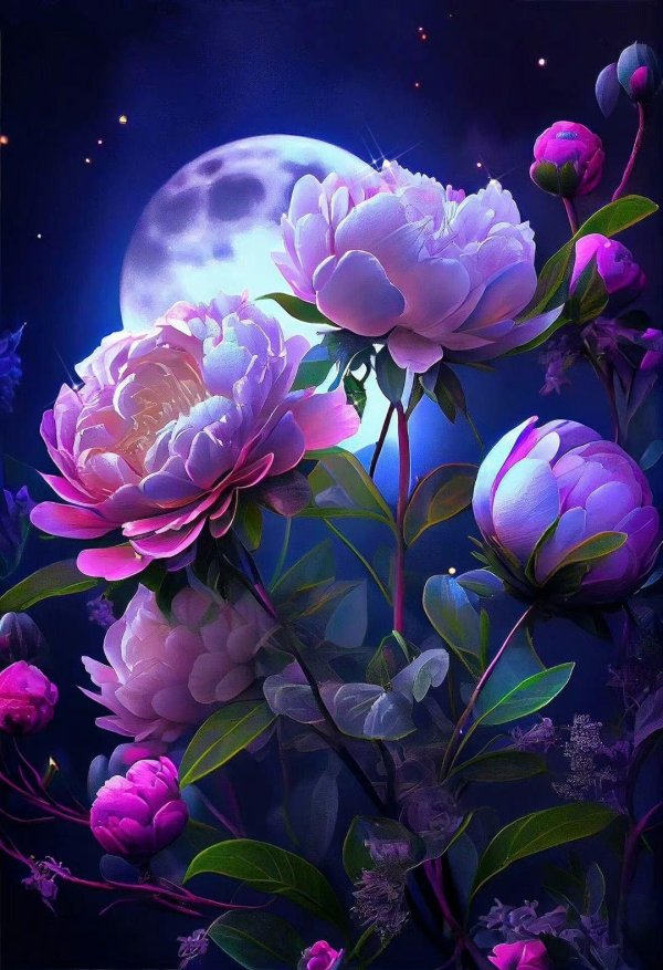 пион красивый