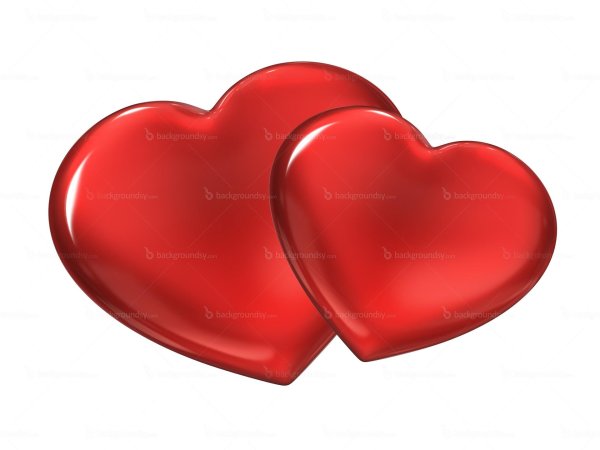 красное сердце