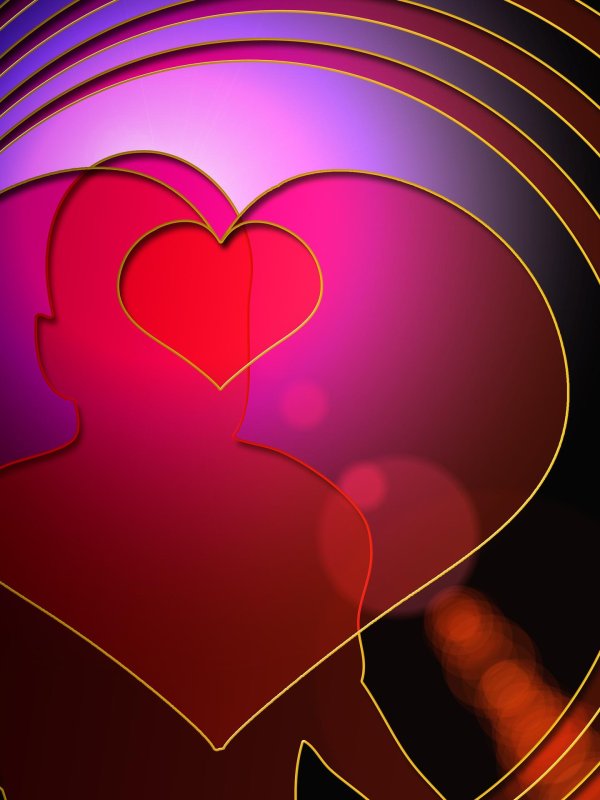 сердечки любви