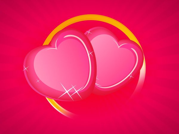 валентинка сердечко