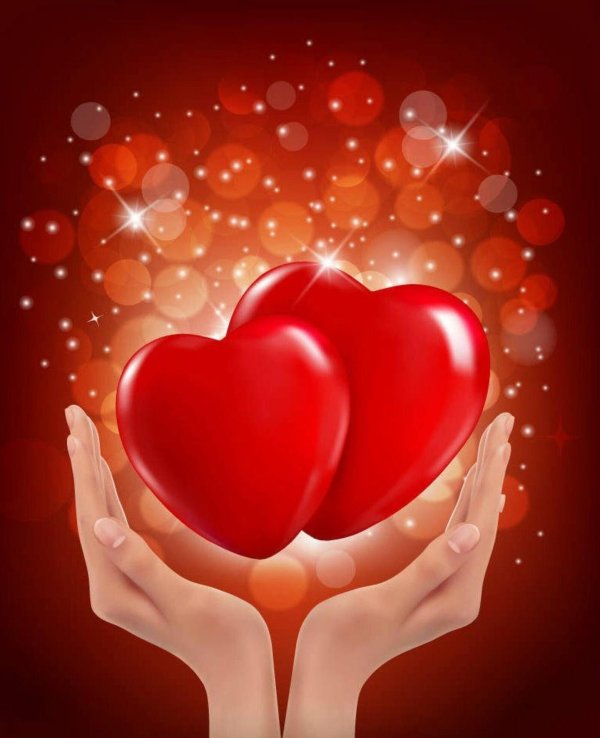 сердце в ладони