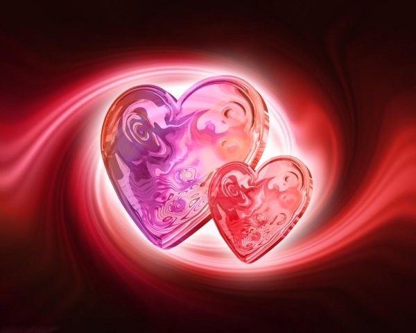 сердечки красивые