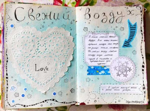 оформление личного дневника