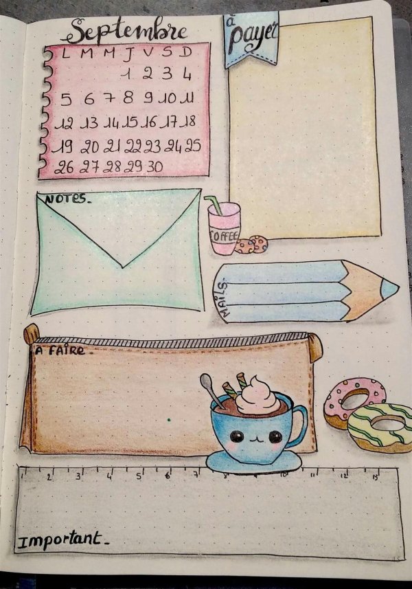 bullet journal ideas
