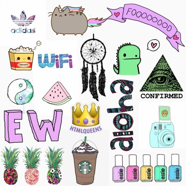 красивые наклейки