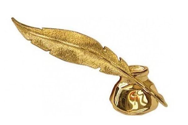 перо золотое