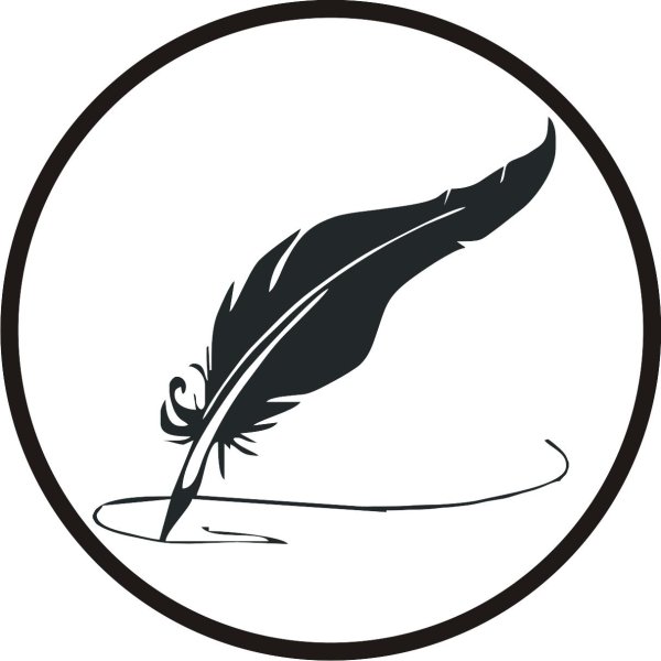 перо трафарет