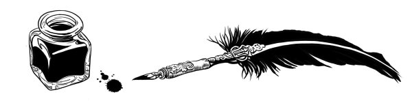 перо рисунок