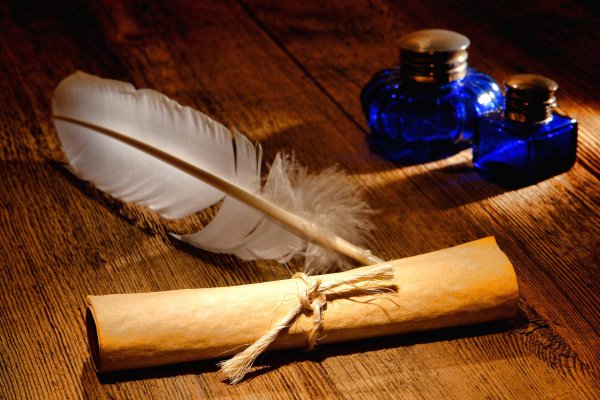 пергамент и перо