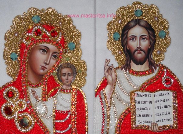 венчальная пара икон