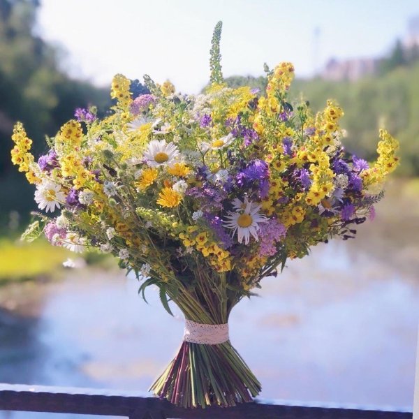 летние букеты