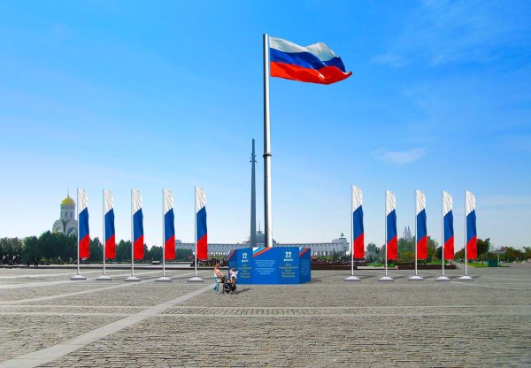 флагшток на поклонной горе