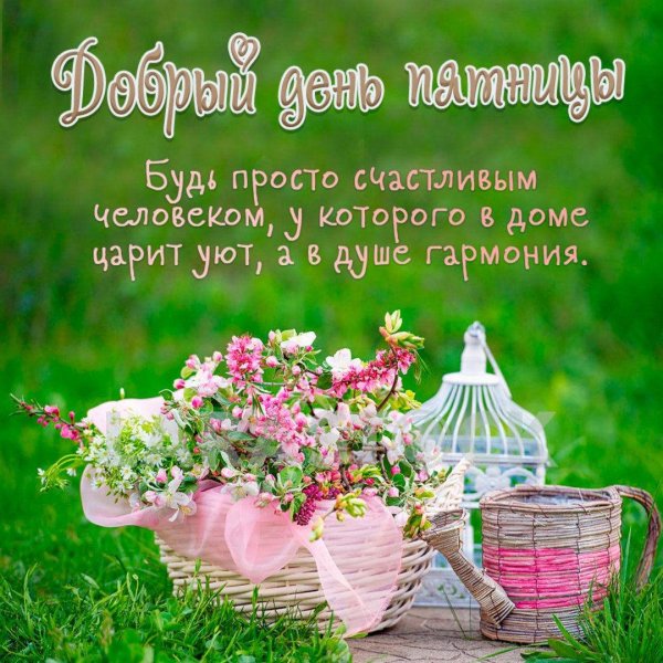 пятница доброго утра