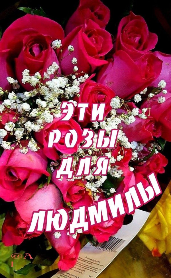 людмила с днем рождения