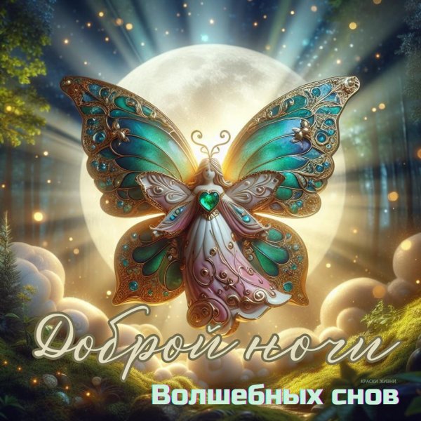 открытки волшебной ночи