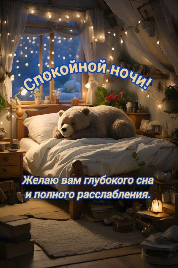 приятных сновидений