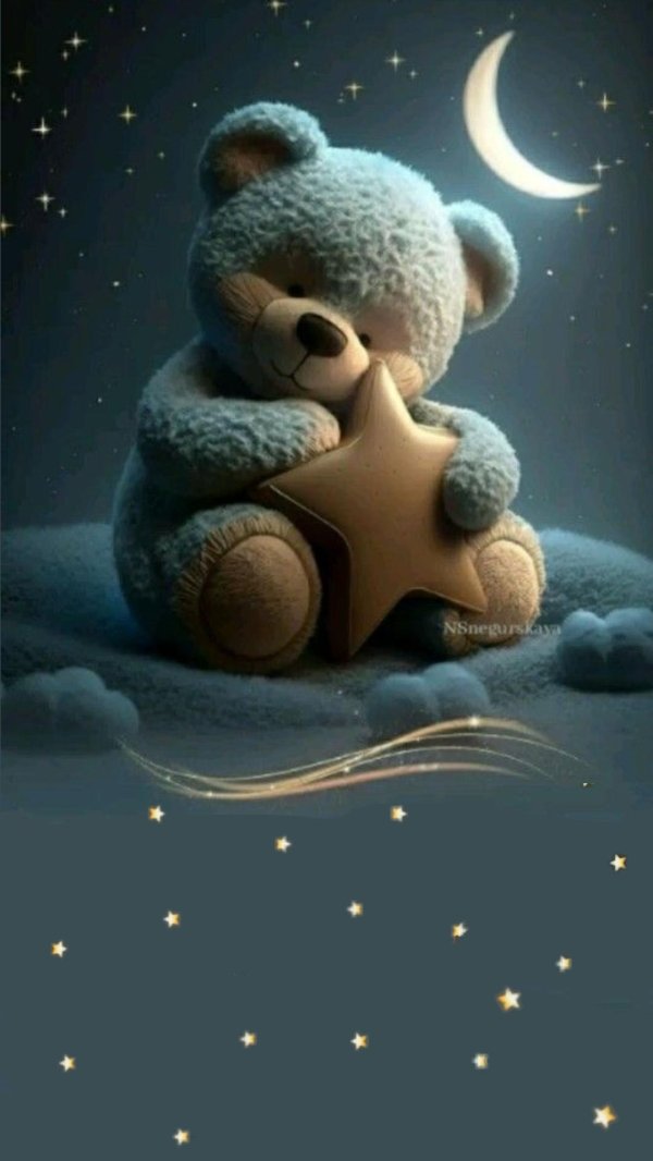 good night teddy bear