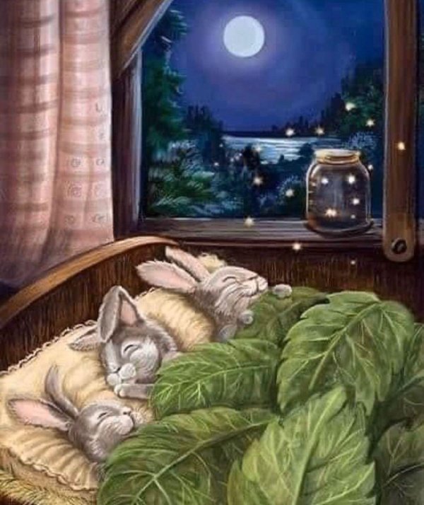 доброй ночи красивые необычные