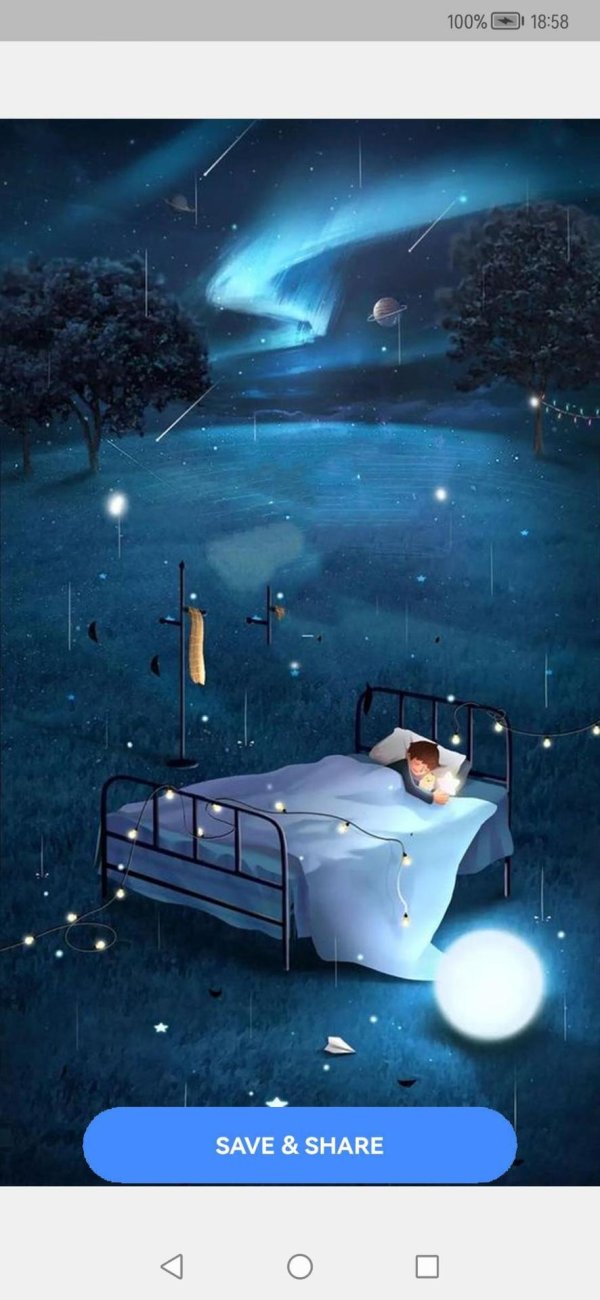 Добрых снов с цветами