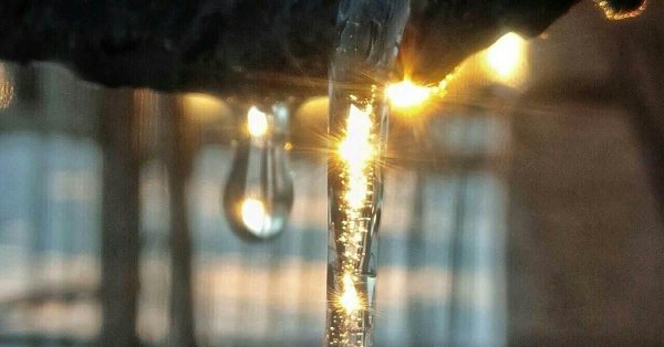 сосульки весной