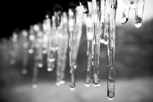 тают сосульки