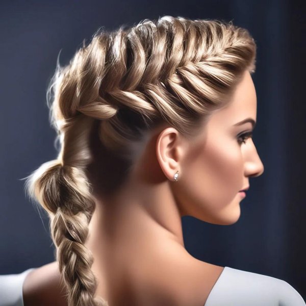 модные прически с косами