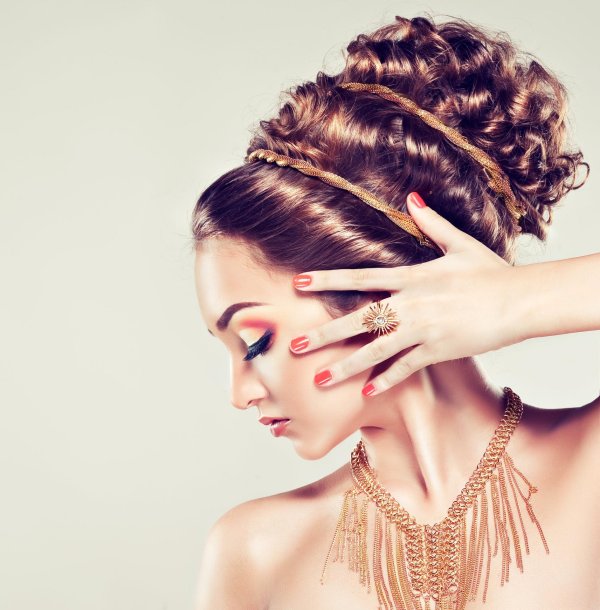 вечерние прически