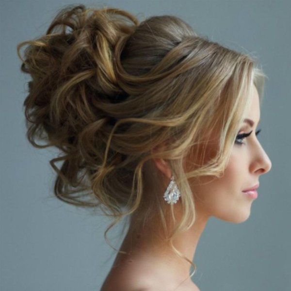 вечерние прически