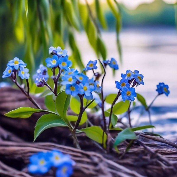 незабудка альпийская