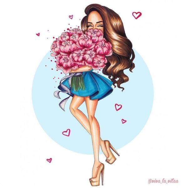 модная иллюстрация