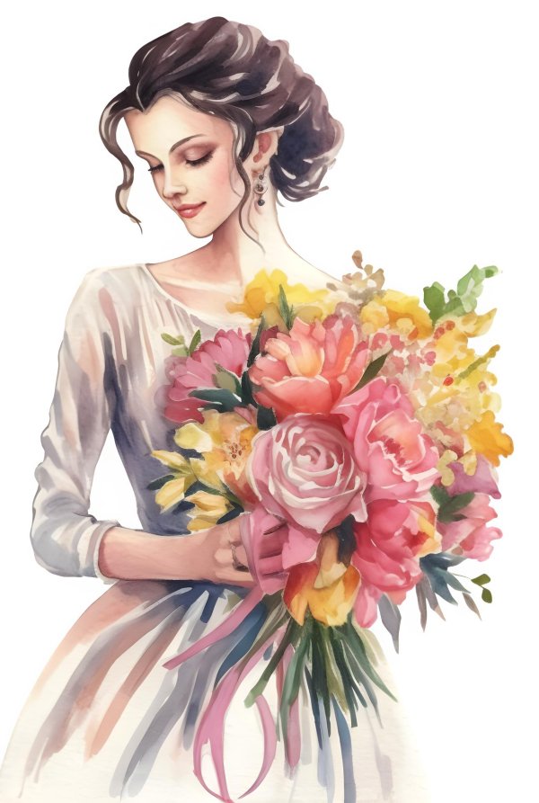 иллюстрации девушек