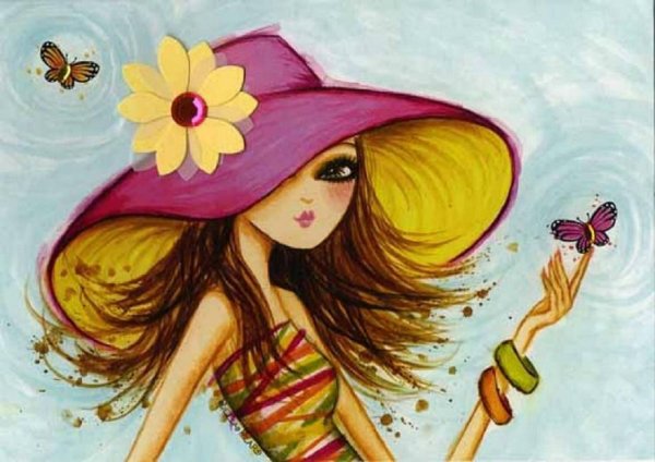 модная иллюстрация