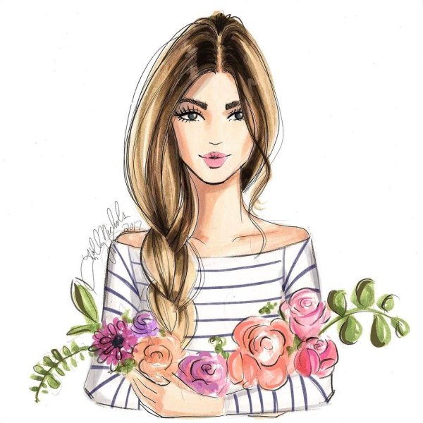 модные рисунки