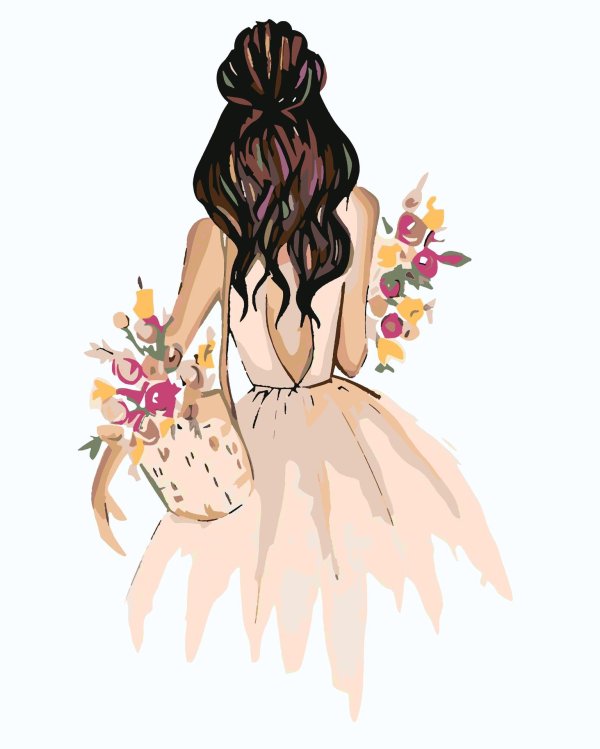 рисунки девушек