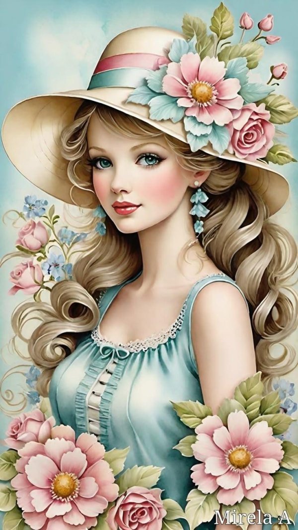 винтажные дамы