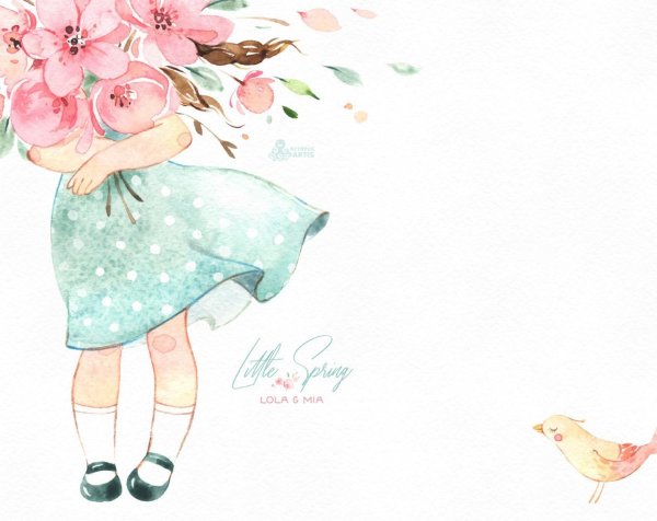 акварельная иллюстрация