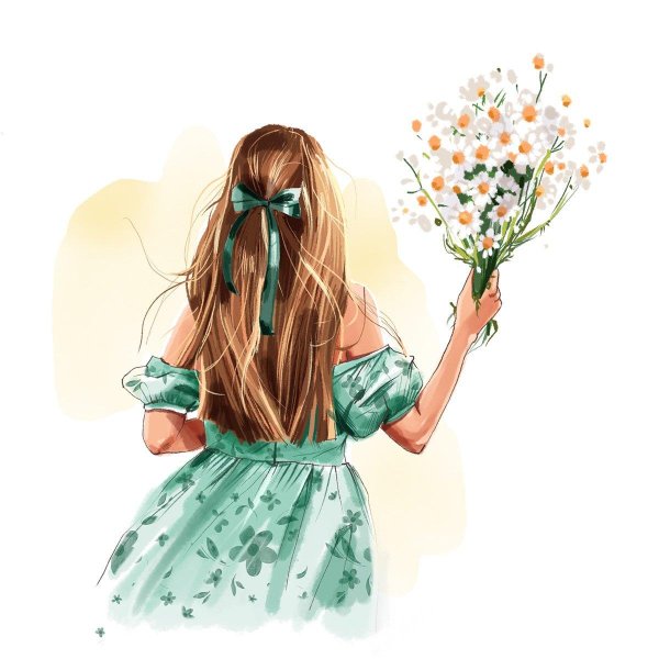 иллюстрации девушек