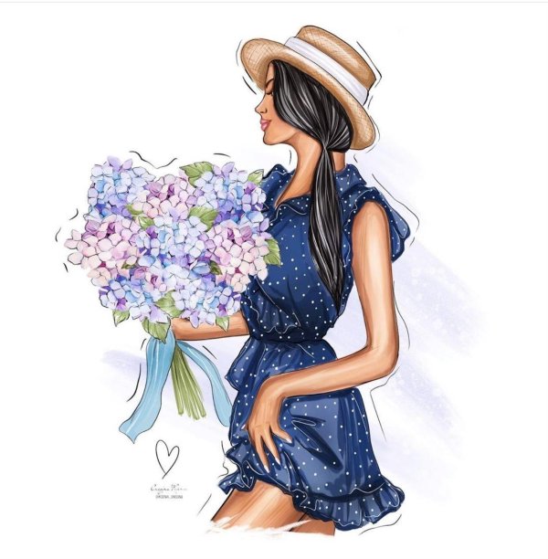 модная иллюстрация