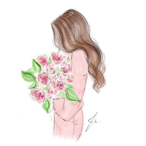 иллюстрации девушек