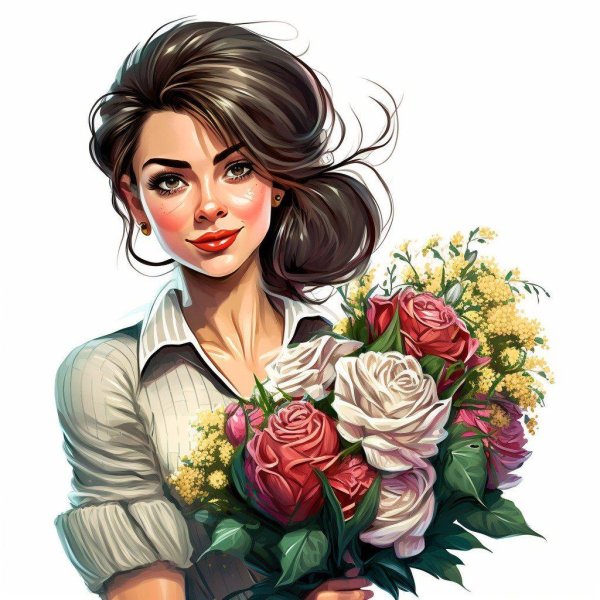 иллюстрации девушек