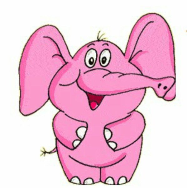 розовые слоники