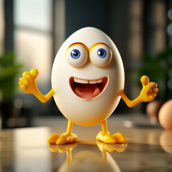 мультяшное яйцо