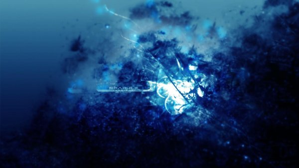 фон в синих тонах