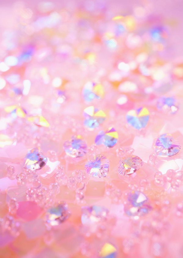 розовые блёстки