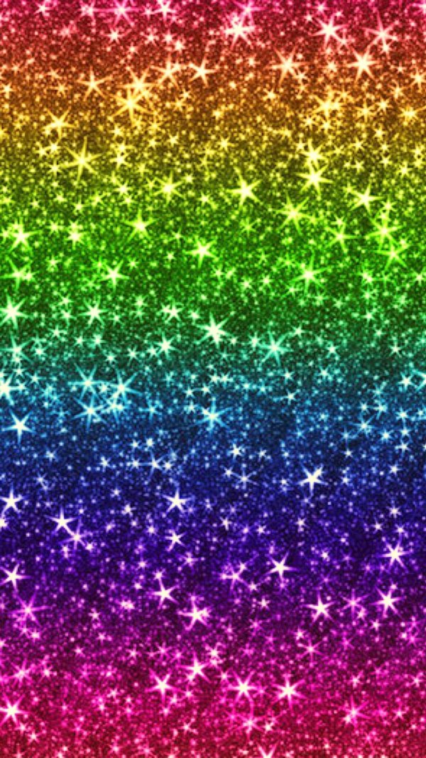 радужные блестки