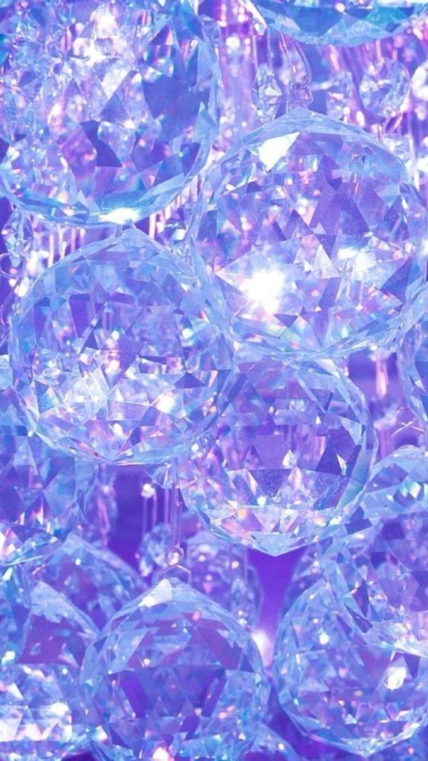 синие кристаллы