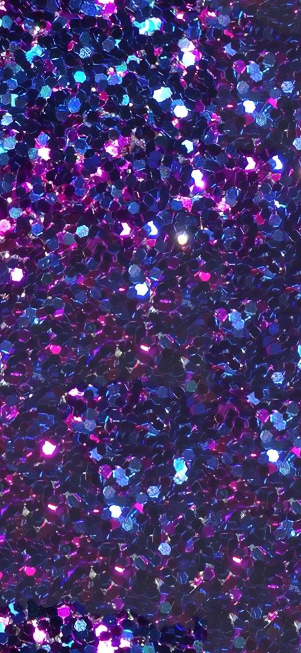 purple glitter