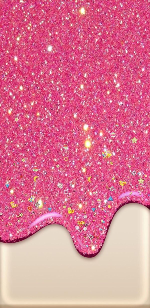 розовые блёстки